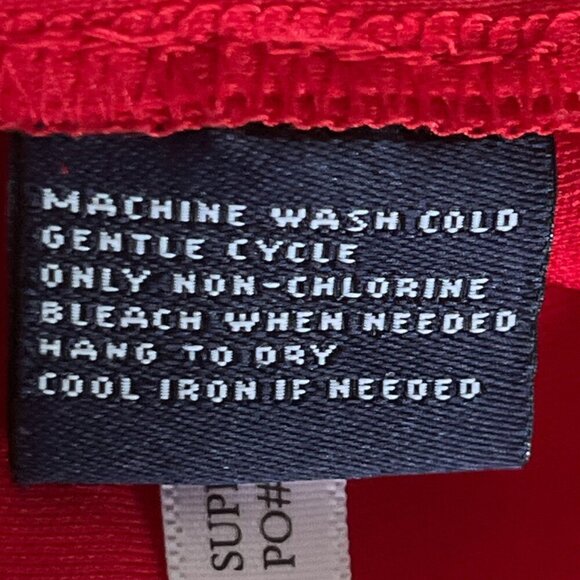 American Living Womens Midi Dress 12 Red Party Event Holiday Occasion Cocktail - Picture 5 of 8